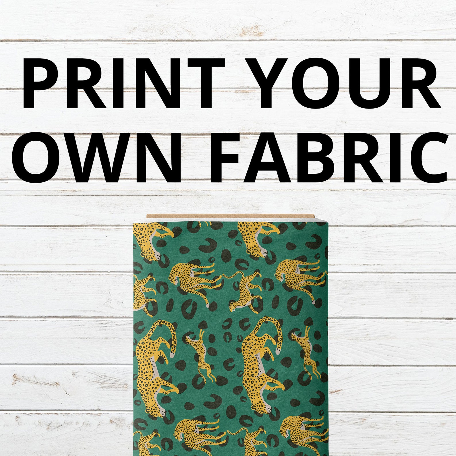 Custom Print Fabric Print Your Own Fabric Printed Fabric Etsy