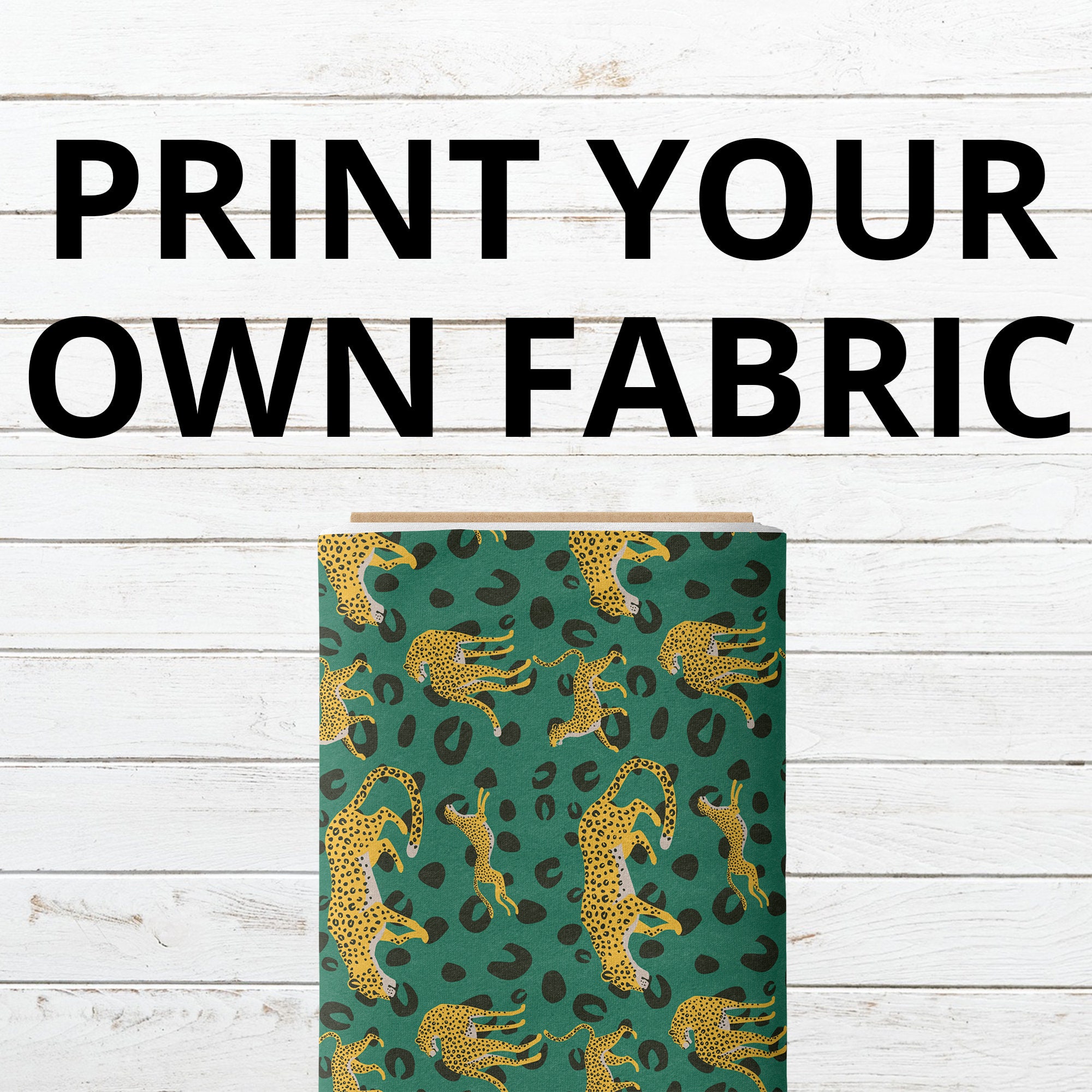 Custom Print Fabric Print Your Own Fabric Printed Fabric Your