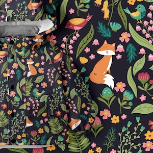 Soft shell , raincoat , softshell ,dog raincoat,  for ,  raincoat,Foxes , fox   ,  , Waterproof Fabric,  Outdoor, Patio, Furniture, Bag,