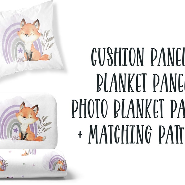 Fox Baby Quilt Etsy UK