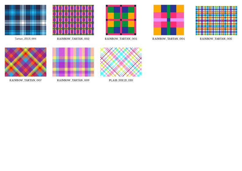 Softshell Fabric | Soft shell | jacket fabric | 300gsm | custom printed | jacket fabric | fabric by yard | Patchwork Tartan Plaid Scottish image 6