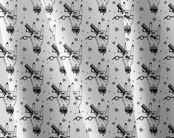 hairdresser , hairdresser  ,   Bedding ,  , custom printed , by metre ,Cotton Fabric,  Dressmaking, Organic, Sewing, DIY