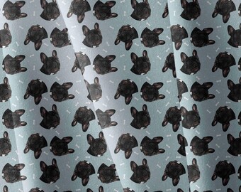 Canvas Fabric, water resistant canvas,  stoff, outdoorstoff meterware,water proof fabric,outdoor fabric,Dogs Bones , Dogs fabric