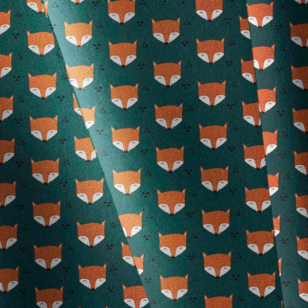 Soft shell fabric, raincoat fabric, softshell fabric,dog raincoat, waterproof fabric for jacket,  raincoat,Foxes , fox fabric  ,