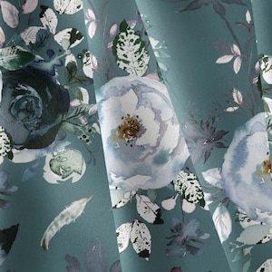 Tessuto di tela, tela resistente all'acqua, tessuto, tessuto per esterni, tessuto impermeabile, tessuto per esterni, fiori, fiori invernali
