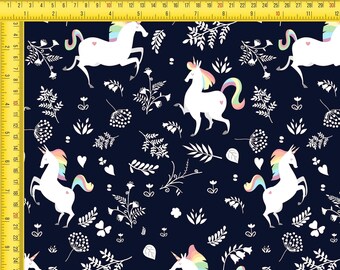 Unicorn fabric,unicorn print fabric,Canvas Fabric, water resistant canvas,  stoff, outdoorstoff meterware,water proof fabric,outdoor fabric