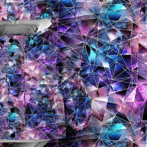 Celestial Galaxy Softshell Fabric, Waterproof, Warm (By half Metre)
