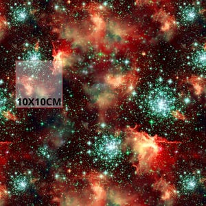 Celestial, Galaxia, Cielo Oscuro, Aurora, Lienzo: Exterior, Tela Impermeable, Exterior, Patio, Muebles, Bolso, imagen 2