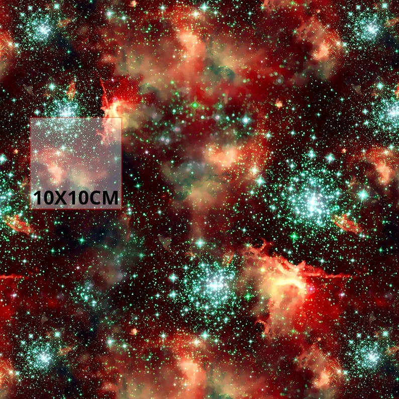 Celestial, Galaxia, Cielo Oscuro, Aurora, Lienzo: Exterior, Tela Impermeable, Exterior, Patio, Muebles, Bolso, imagen 2