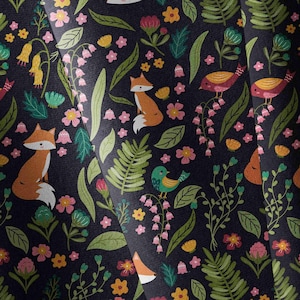 Canvas , water resistant canvas, water proof ,outdoor ,Foxes , fox   , Waterproof Fabric,  Outdoor, Patio, Furniture, Bag,