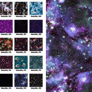 Himmelsmotiv, Galaxie, Dunkler Himmel, Aurora, Canvas: Outdoor, Wasserdichtes Material, Outdoor, Terrasse, Möbel, Tasche Bild 3