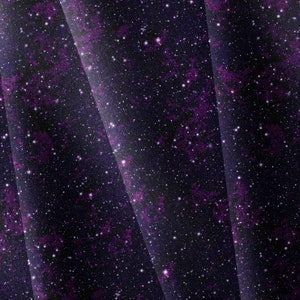 Tela impermeabile, tessuto Codura, tessuto di tela impermeabile, 200 g, stampato personalizzato, tessuto per giacche, tessuto tagliato su misura, cielo galattico