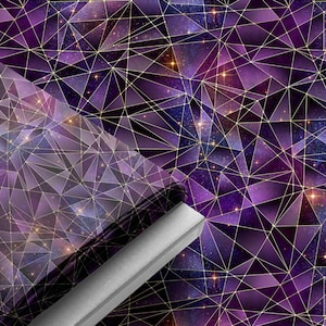 Tessuto Galaxy, tessuto Canvas, tela resistente all'acqua, tessuto, tessuto per esterni, tessuto impermeabile, tessuto per esterni, Galaxy Sky