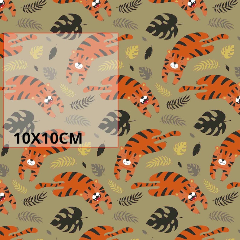 Dusty rainbows Softshell Fabric Soft shell 300gsm Tiger custom printed fabric by yard jacket fabric Jungle jacket fabric