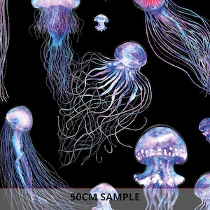 Tessuto softshell, tessuto impermeabile, tessuto softshell, impermeabile per cani, tessuto impermeabile per giacca, impermeabile, tessuto Jellyfish, Deep Sea,