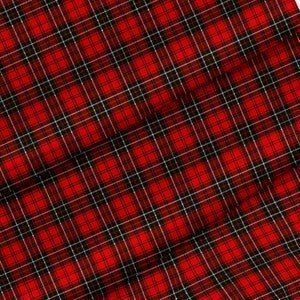 Tartan Fabric, Tartan, Curtain Fabric, Velvet Fabric, Cotton Fabric, Plaid