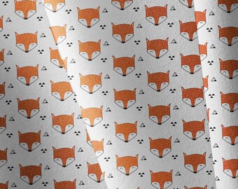 Softshell Fox Fabric, Water-Resistant Breathable Outdoor Material