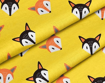 Canvas , water resistant canvas, water proof ,outdoor ,Foxes , fox , woodland  , Waterproof Fabric,  Outdoor, Patio, Furniture, Bag,