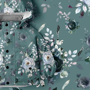 Tessuto softshell, tessuto impermeabile, tessuto softshell, impermeabile per cani, tessuto impermeabile per giacca, impermeabile, fiori, fiori invernali,