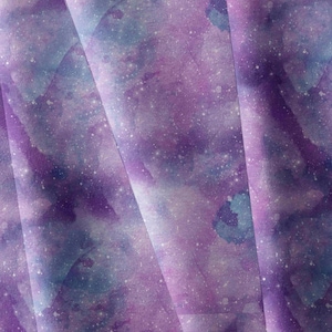 Waterproof Canvas ,Codura Fabric,Water Proof Canvas Fabric, 200g, custom printed , jacket fabric , fabric by yard , Galaxy Sky