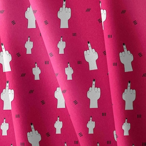 Tessuto in tela, tela resistente all'acqua, tessuto, tessuto per esterni, tessuto impermeabile, tessuto per esterni, Fuck Pink