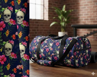 Canvas , water resistant canvas, water proof ,outdoor ,Skulls Navy Blue  , Waterproof Fabric,  Outdoor, Patio, Furniture, Bag,