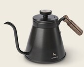 Gooseneck Pour Over Stainless Steel Coffee Kettle, Coffee Pot for Drip Coffee Tea Brewing on all Stovetops, Coffee Tea Kettle Gift