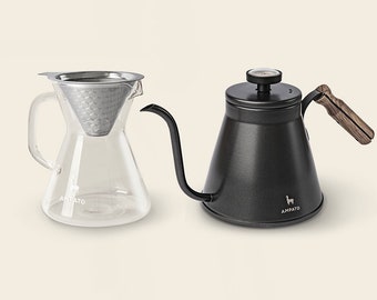Pour Over Coffee Set Gooseneck Kettle 