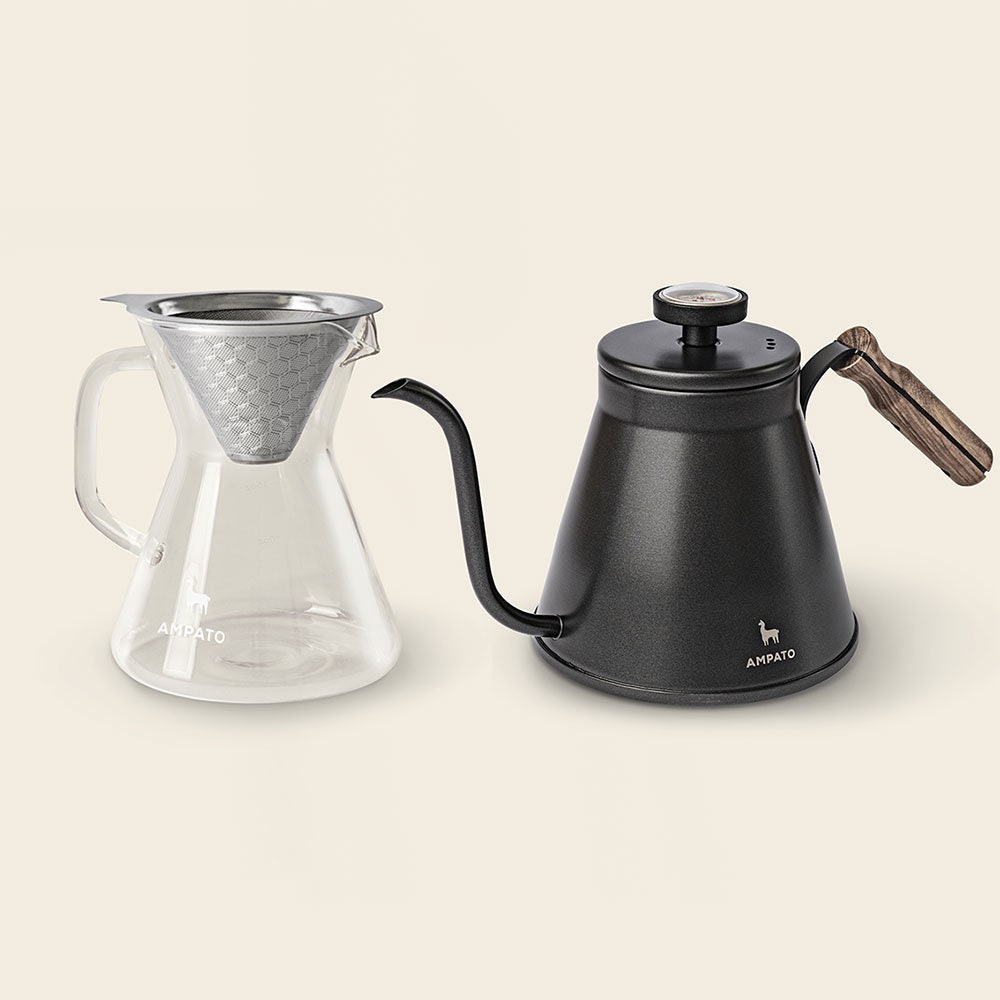 Pour Over Coffee Set Gooseneck Kettle 