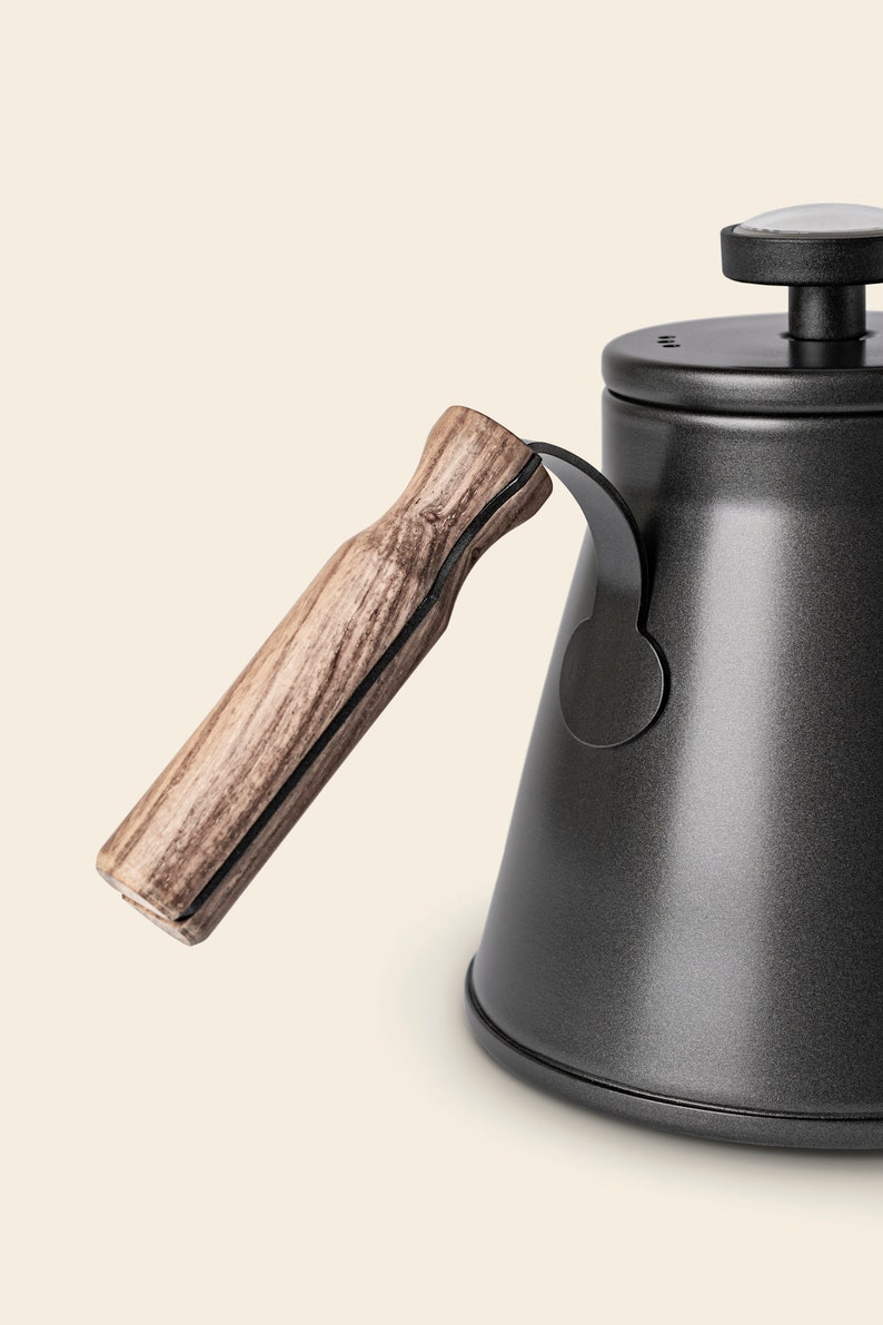 Gooseneck Stainless Steel Tea Kettle Tea Set With a Cork Etsy