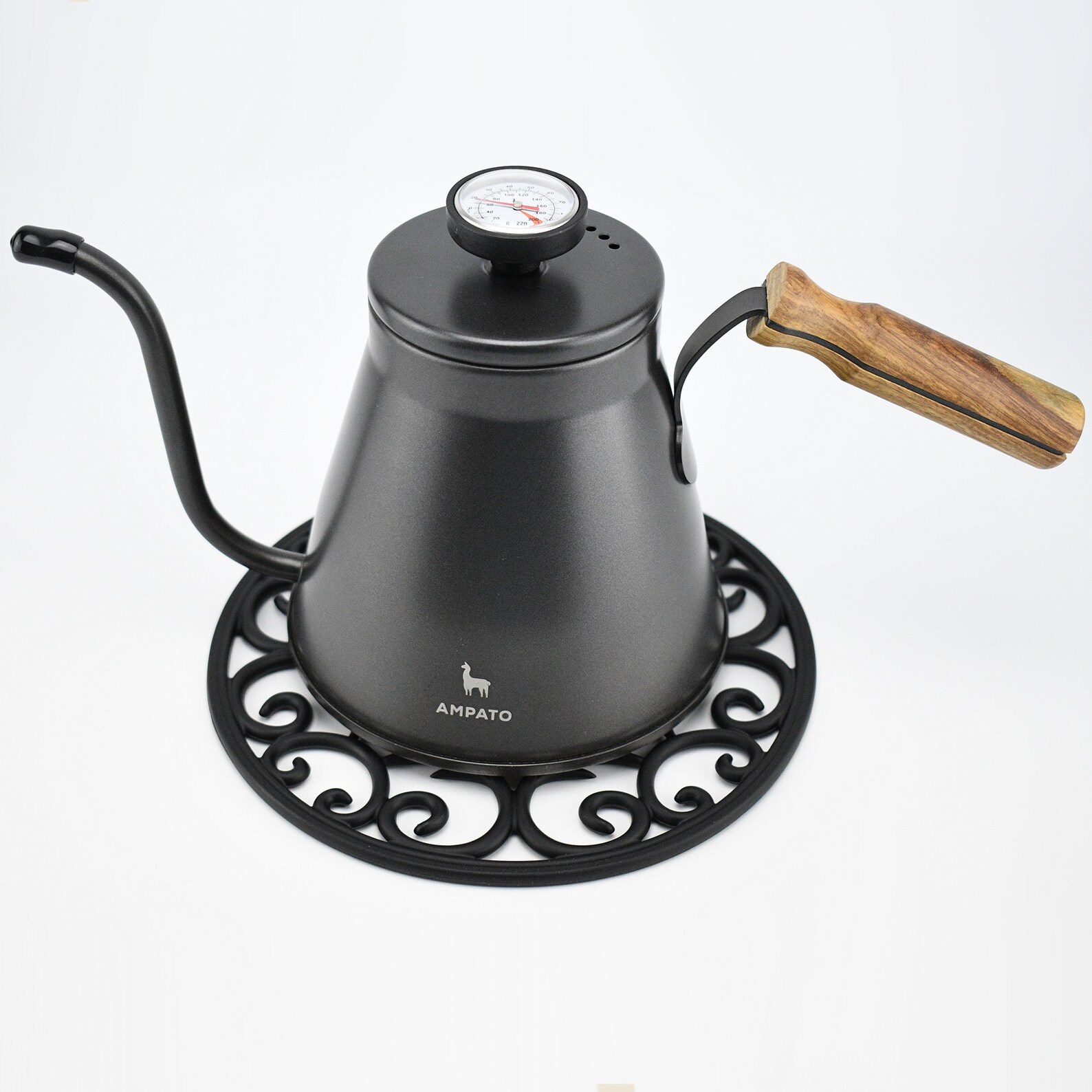 Gooseneck Stainless Steel Tea Kettle Tea Set with Silicon Etsy