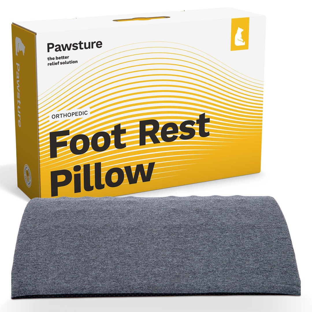 Foot Rest Pillow Orthopedic, Ergonomic, Memory Foam Cushion