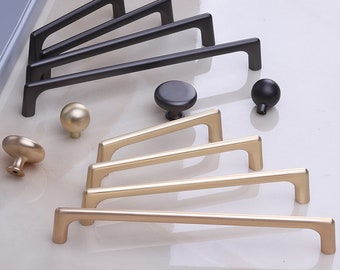 Black Cabinet Pulls Etsy