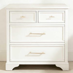 Poignée d'armoire en alliage de zinc doré : poignée de tiroir moderne, matériel durable