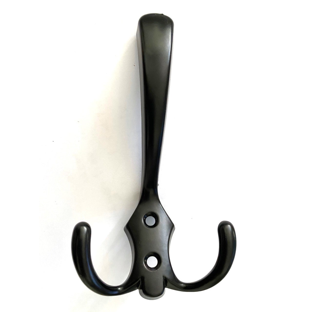 Heavy Duty Metal Double Coat Hanger Rustic Entryway Wire Hooks Etsy