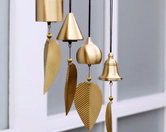 Pure copper wind chimes Balcony bedroom wind chimes Birthday gift supplies Creative home Exquisite ornaments