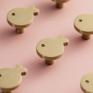 Cute Brass Knobs Fish Solid Brass Dresser Handle Pull Knob Pulls Cabinet Pull Handle Knobs Furniture Hardware Wardrobe Knob Cabinet Knobs