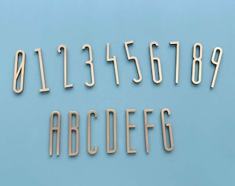 Self-adhesive Solid Brass House Numbers Metal Address Number Gold Room Letters Numbers