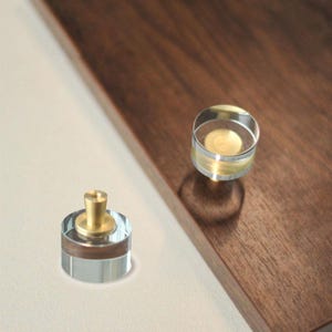 Crystal Knob Drawer Pulls Dresser Knobs Kitchen Cabinet Knob Pull Handles Furniture Hardware Cupboard Knobs Crystal Glass Pull with Screws