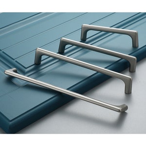 Brushed Nickel Drawer Pulls Cabinet Pulls Handle Knobs Modern Door Handle Kitchen Knobs and Cabinet Handles Brushed Nickel Hardware