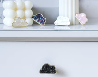 Wolke Schubladenknauf, Knauf aus Zink Legierung, Kinderzimmer Dekor