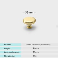 2.5" 3.75" 5" 7.5" Brass Cabinet Handles Drawer Pulls Modern Kitchen Cabinet Hardware Solid Metal Drawer Pulls