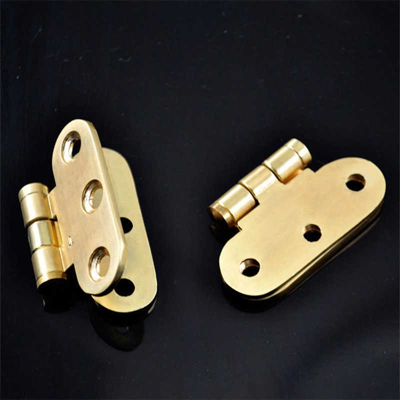 BRASS BUTTERFLY HINGES 10x 42mm Chest Craft Woodwork Cabinet
