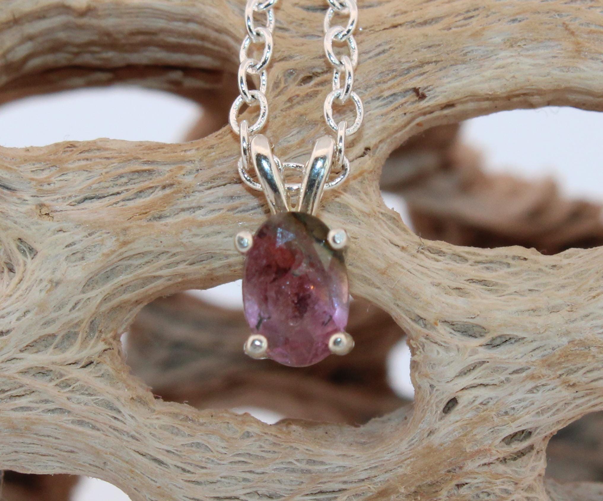 Tourmaline Necklace Tourmaline Lover Necklace for Birthday