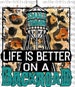 Life is better on a backroad Digital Design | Sublimation Design | Digital Download | PNG File 