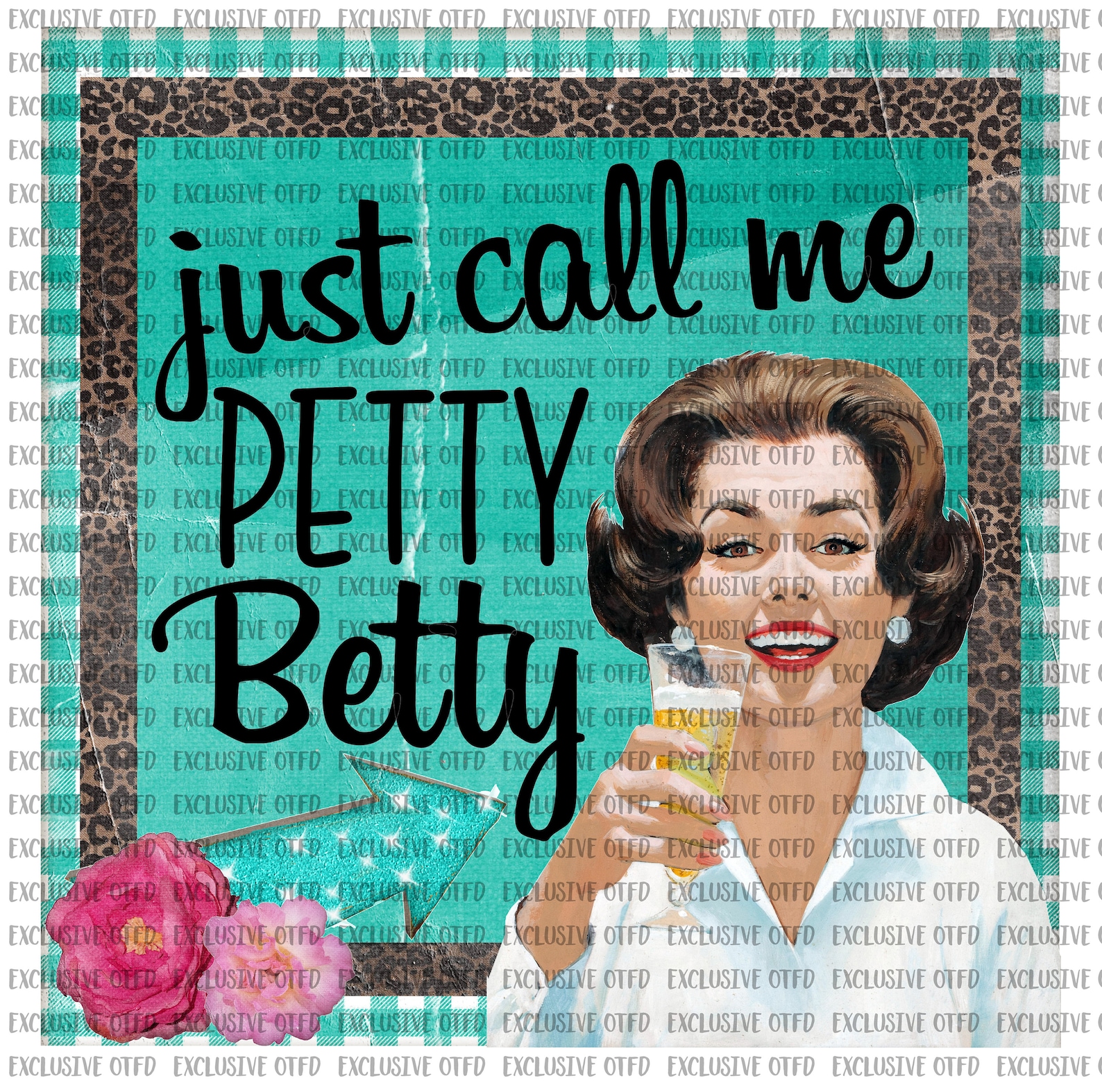 Just Call Me Petty Betty Digital Design Sublimation Design - Etsy