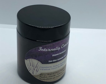 Naturally Conscious- 100% Organic Deodorant- Amber Glass Jar- 1-2 months supply- 4oz