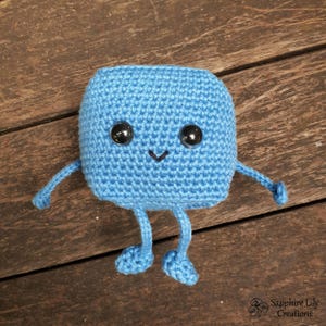 CROCHET PATTERN - Cubert the Cube: No-sew - Etsy