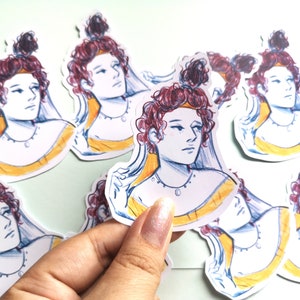 Sticker Aphrodite | Sticker déesse grecque | Mythologie grecque | Classiques et histoire