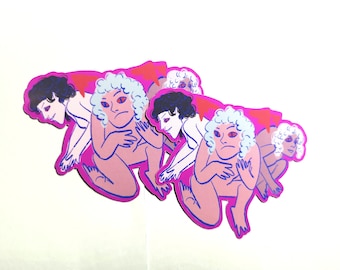 The Furies Sticker | Greek Mythology Stickers | Chthonic Deities Underworld Sticker | Ancient Greek Sticker